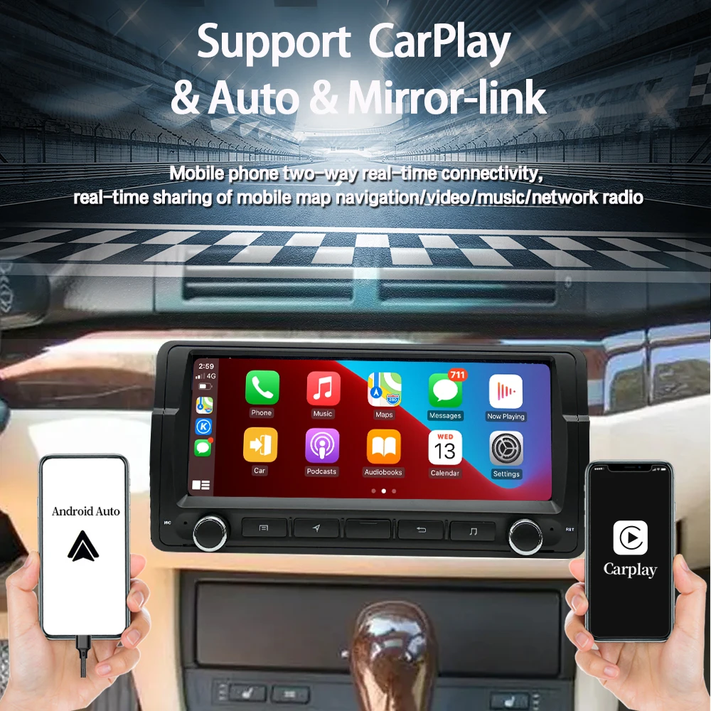 Car Radio 4+64g 2 Din Android 13 Autoradio for Bmw E46 Car Multimedia Navigation Gps Stereo - Image 2