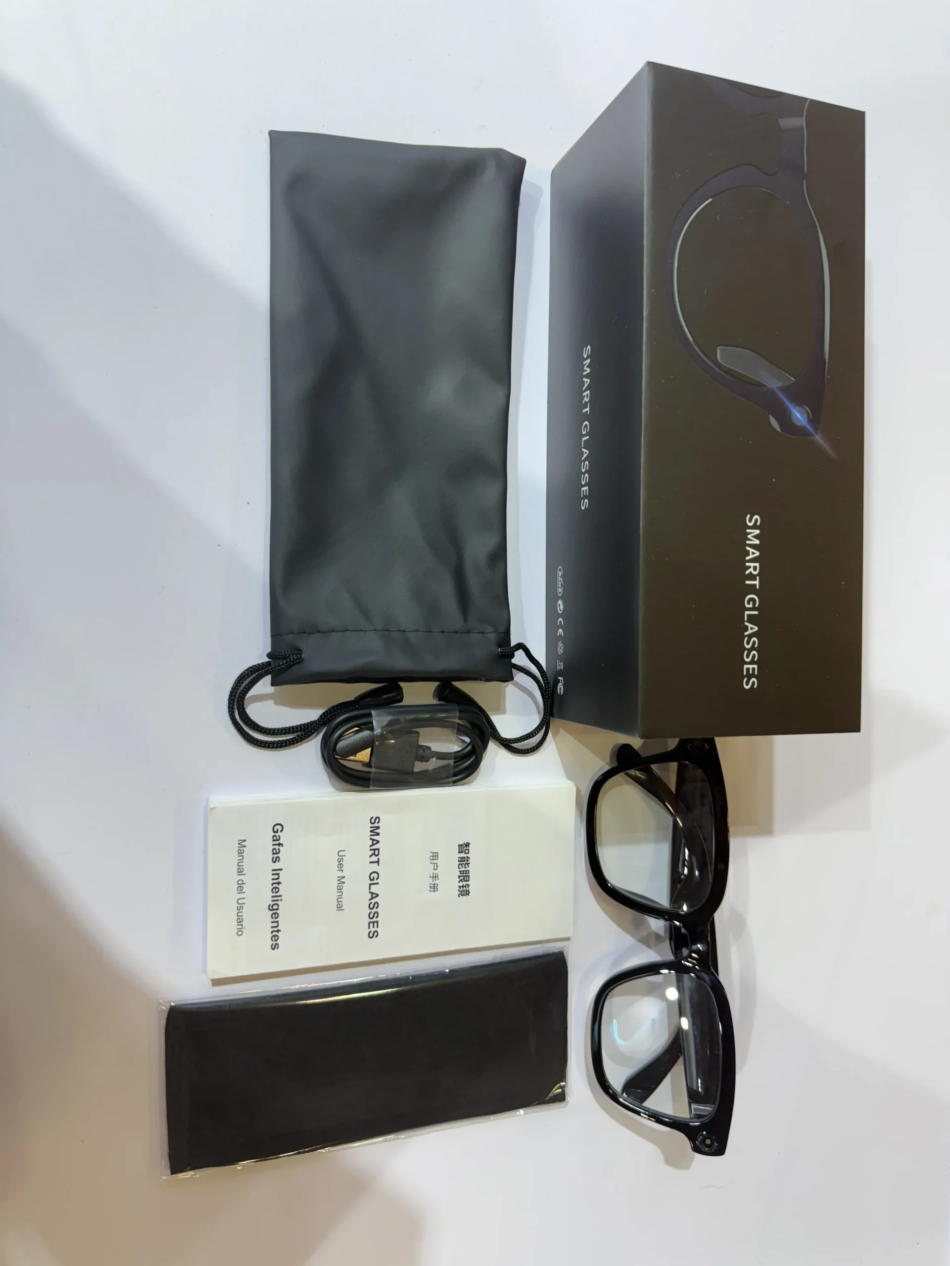 Multi-Functional Wearable Camera Glasses 8MP HD Recording 10-Hour Music Playback 6-Axis Professional Stabilization Real-time - Image 2