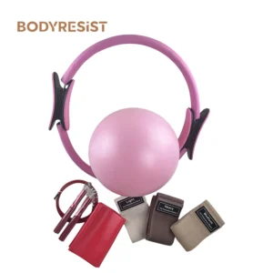 Eco Friendly Home Exercise Gym Equipment 5 Pilates Ring Set Fitness Balance Training Yoga Ball Pilates Ball