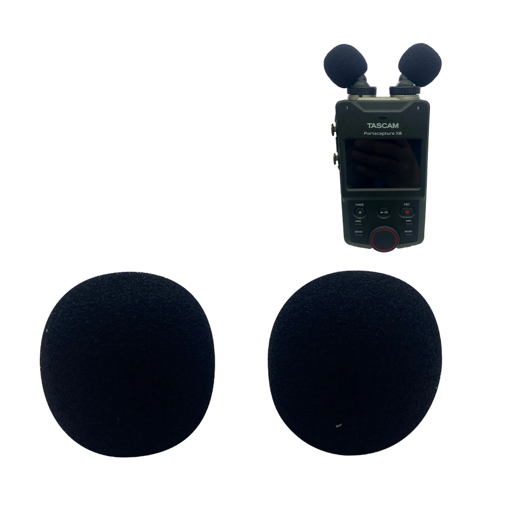 Blue Mantis Dead Cat Outdoor Artificial Fur Wind Microphone Cover Muff Windscreen Shield for Tascam DR07 DR40X X6 X8 Pop Filter Pack of 10 - Image 2
