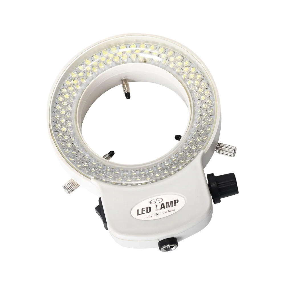 Adjustable 6500K 144 LED Ring Light Illuminator for Stereo Microscope & Camera - Image 3