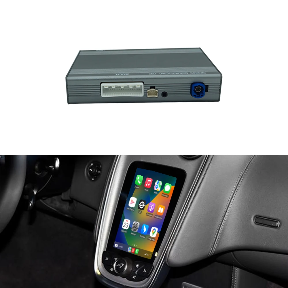 CZT-AUTO OEM Wireless CarPlay Android Auto Camera Interface Screen Display Compatible with McLaren 625C Mp4 Car Radio