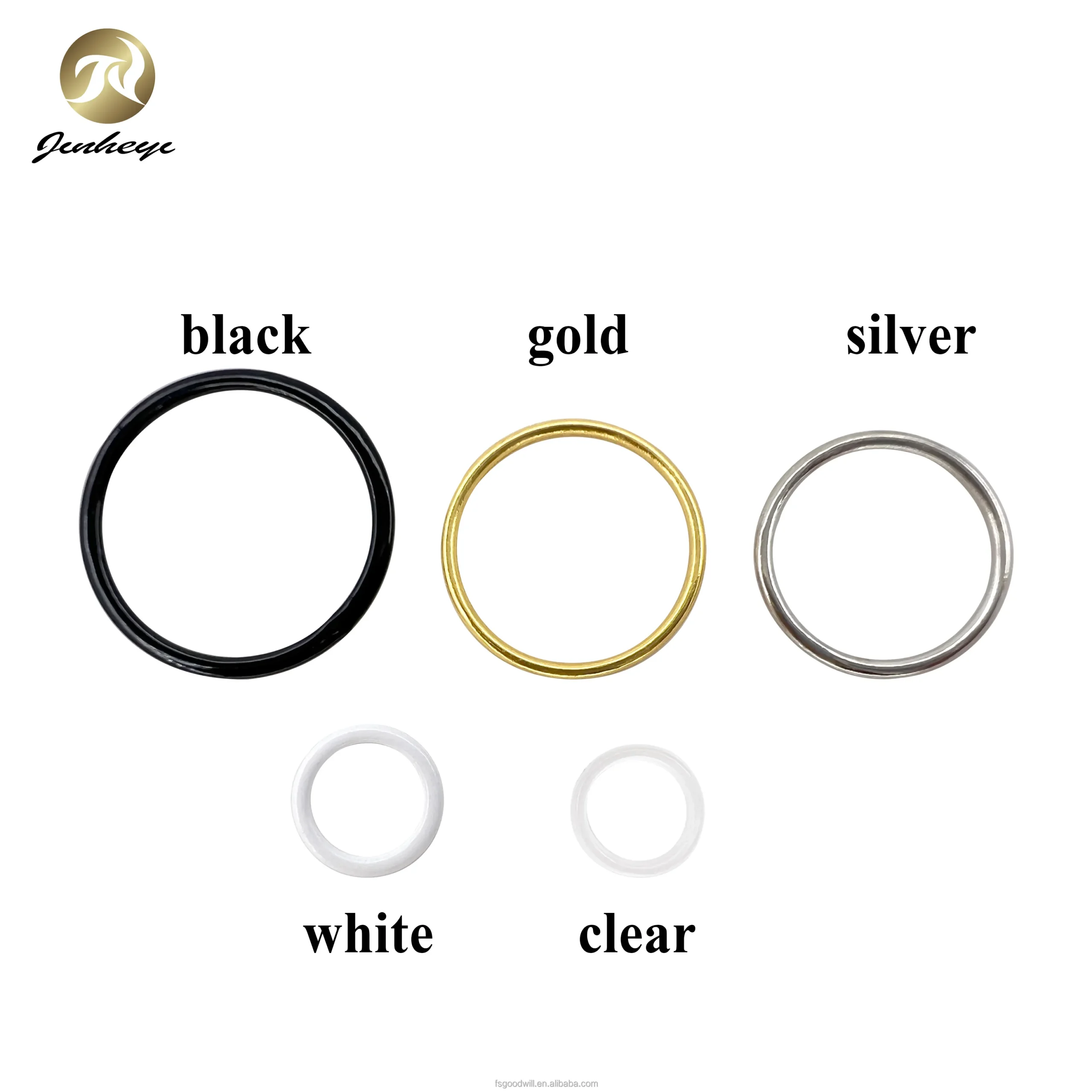 All Size Bikini Underwear Accessories O Ring Different Color Material Gold Silver Black White Clear O Ring for Bar - Image 3