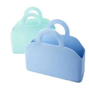 Quality Upgrade Wholesale Beach Tote Waterproof Eva Silicone Summer Rubber Handbags Custom Logo Small G Baby Bag Pack of 10