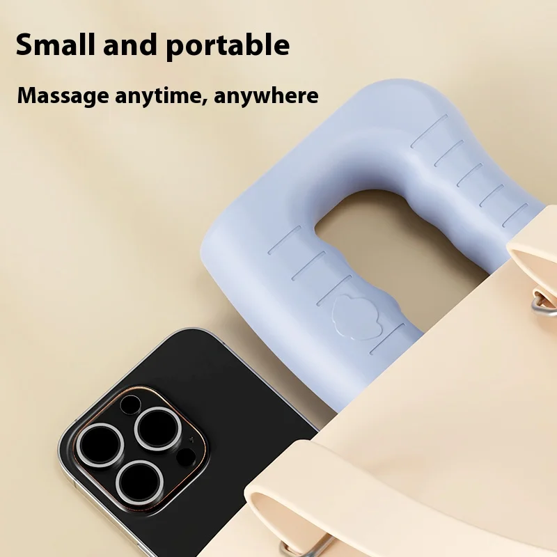 CE Best-Selling Yogini Mini Abdominal Fascia Gun Vibrating Sport Fitness Fat Burning Abdominal Massager Timing Control Infrared - Image 2