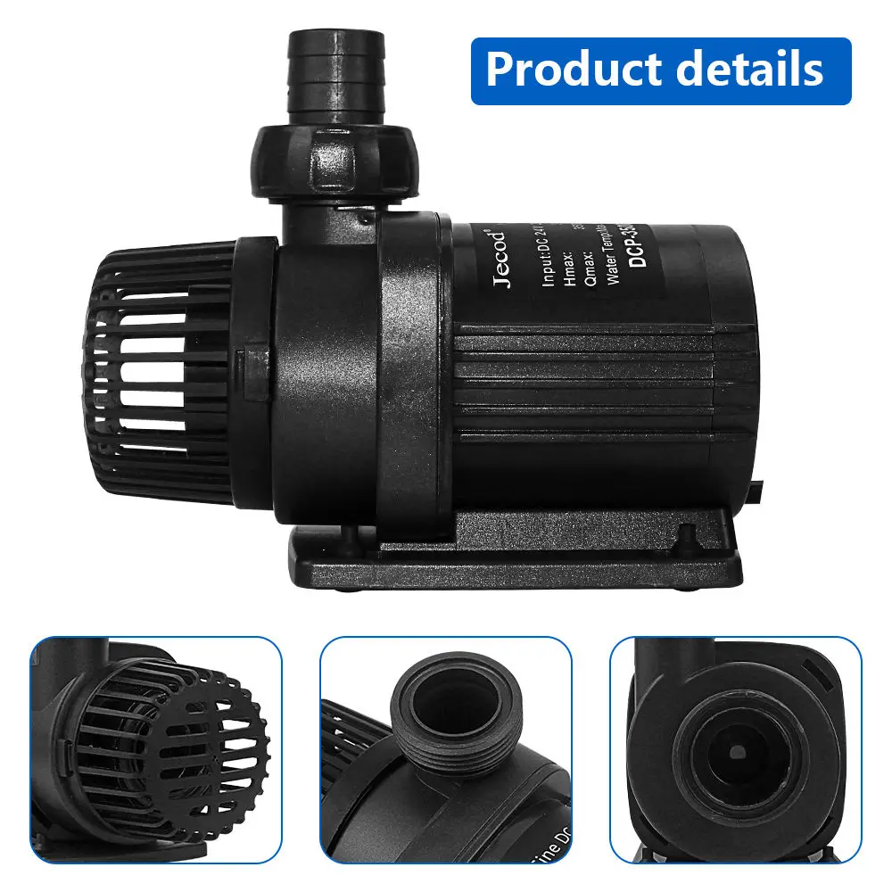 Jebao DCP Series Silent Smart DC Submersible Water Pump Koi Pond Pump Sine Wave Pump for Freshwater Saltwater Fish Tank - Image 4