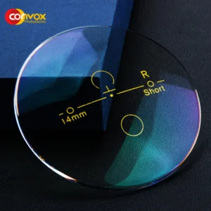 High Quality 1.56 Hmc Blue Block Progressive Multifocal Optical Lens Eyeglass Blue Cut Lenses