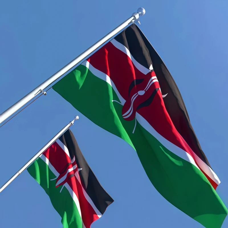 Kenyan Kenya Flag 3x5ft and 5x8ft Large 100% Polyester Factory Stock Printed Product for Cars and Vehicles Pack of 2 - Image 4