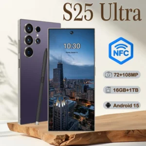 Ergonomic Grip Unlocked for S25 Ultra 5G Smartphone with 16GB RAM & 1TB ROM NFC Cellphone Android 15 4g 5g Mobile Phones