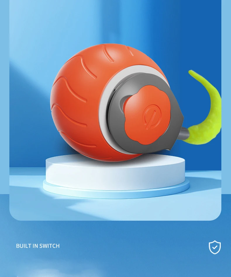 Electric Smart Cat Ball Pet Training Game Rolling Smart Cat Ball Training Self-moving Cat Playing Indoor Interactive Pet Toys Pack of 5 - Image 4