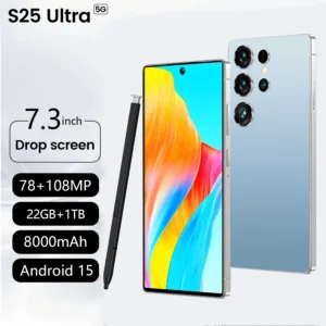 Real High Quality S25 ultra 7.3 Inch Smartphone Global 5G Full Screen Gaming 22+1TB S25 ultra Unlocked Mobile Phone Cell Phones