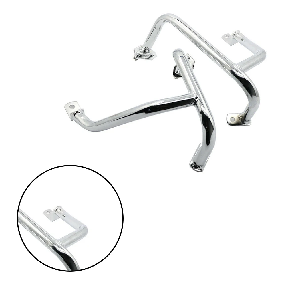 Factory Direct Sales - Customizable Black Engine Guard bar for Honda CB 400 SS, Sturdy Highway Crash Bar. - Image 3