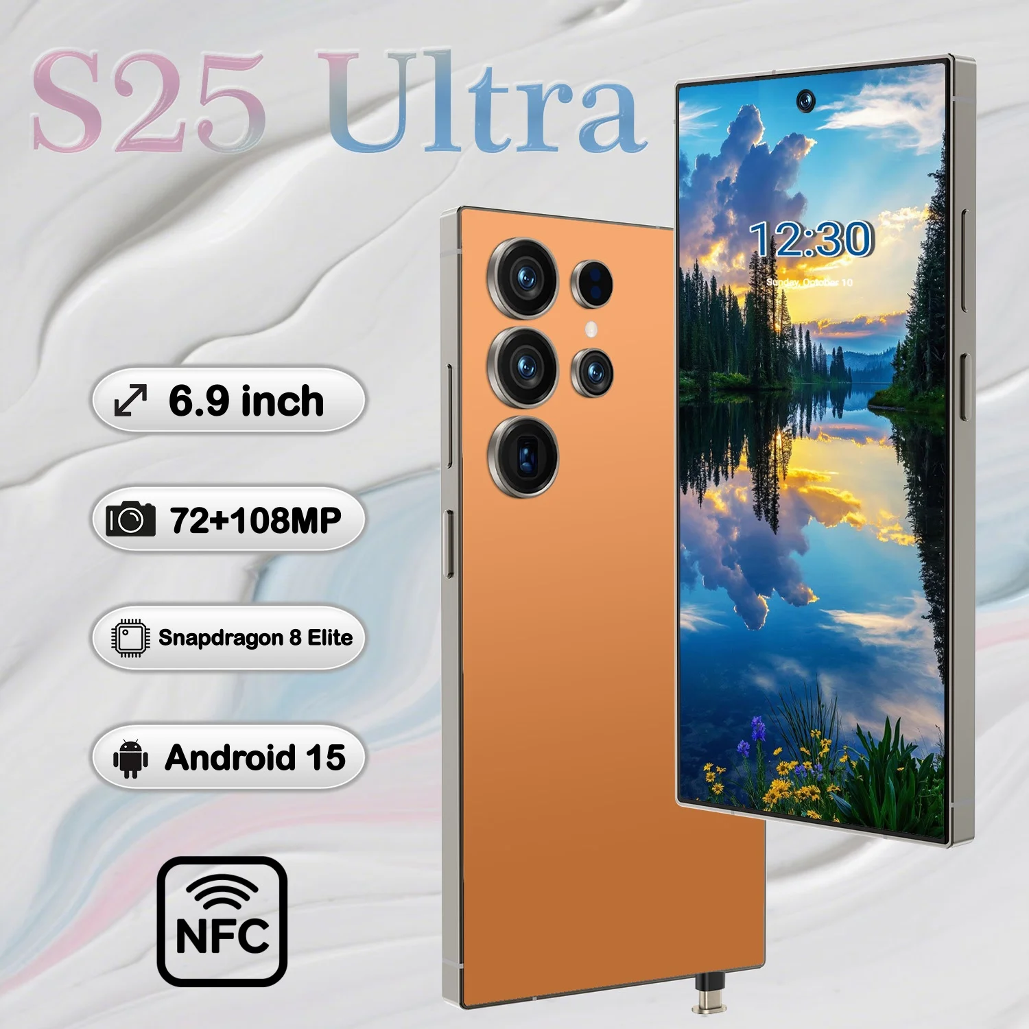 Large Battery Unlocked for S25 Ultra 5G Smartphone with 16GB RAM & 1TB ROM NFC Cellphone Android 15 4g 5g Mobile Phones - Image 2