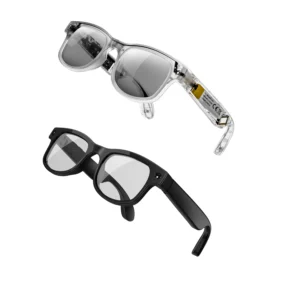 AI Smart Sunglasses AIMB-G2 8-Megapixel Camera 3 in 1 Lenses Anti-Blue Light 1200P 290Mah Wifi Anti-Shake ChatGPT Smart Glasses