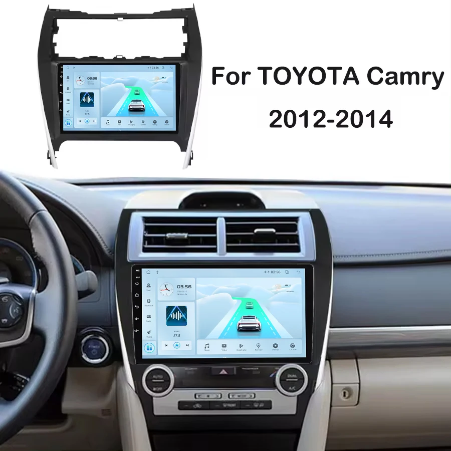 Android 13 Carplay Auto Radio GPS Navigation 2+32GB IPS AHD Video Player Car Stereo for Toyota Camry 2012-2014 - Image 2