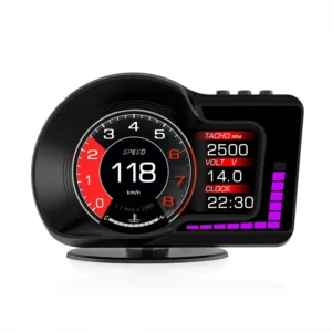 F15 OBD2 GPS Car Head up Display Windshield Projector Alarm Digital Speedometer Auto Electronics Accessories LCD HUD