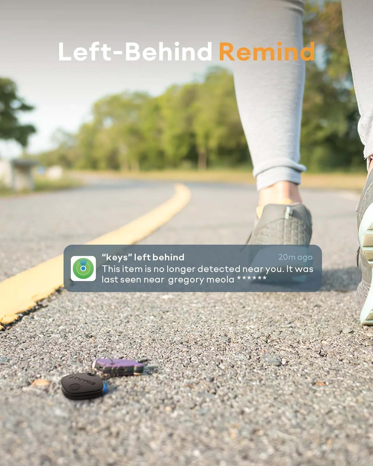 Atuvos FindMy IOS GPS Tracker Multifunctional Plastic IOT Ebike Clothing Wire Tracker Kids Feature Supplies Global Positioning - Image 3