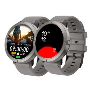 1.32 Inch AMOLED GPS Outdoor Sport Smartwatch Fitness Reloj Inteligente Call Sleep Health GPS Tracker Smart Watch for Men Women Pack of 3