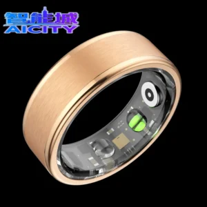 Ring Smart Ring 5ATM Waterproof Blood Oxygen Heart Rate Stress Sleep Monitor Sports Health Tracker Smart Rings