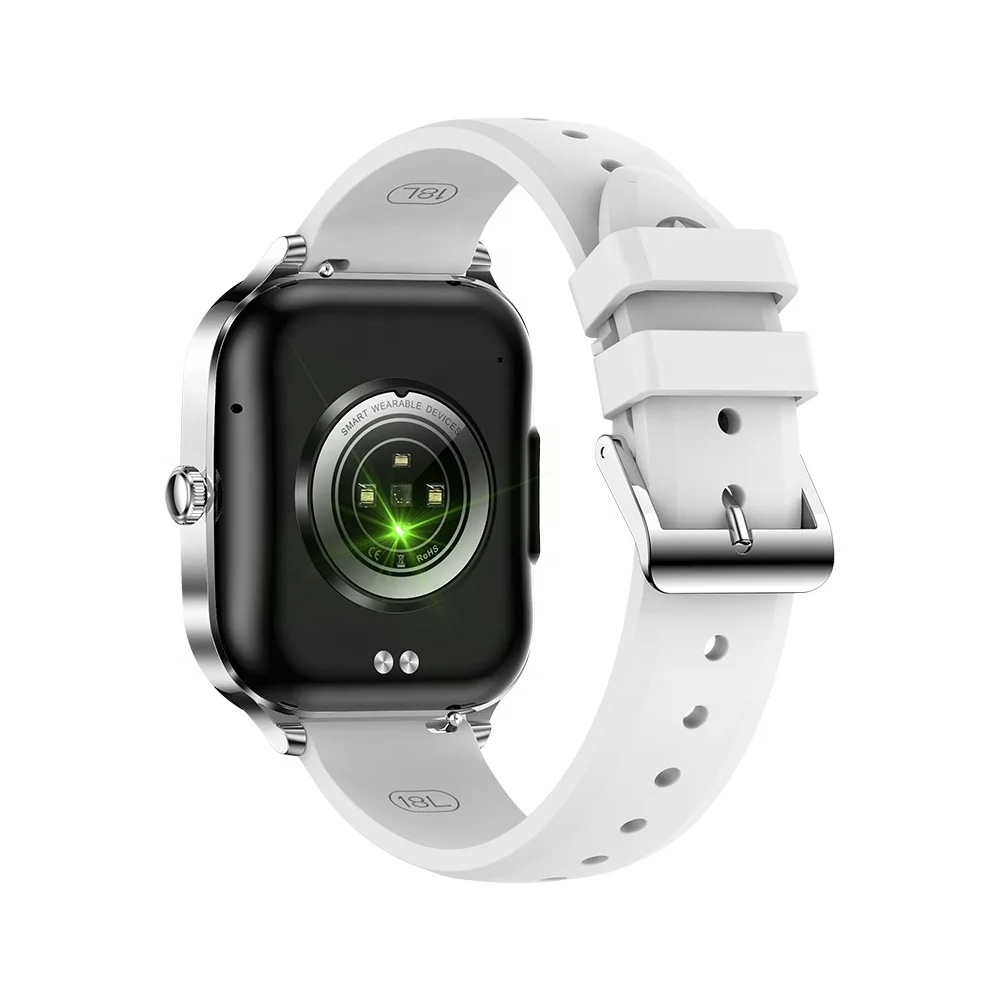 Fashion Lady Smart Watch MK88 1.75" HD Curved Screen BT Call Heart Rate SpO2 Female Menstrual Period Tracking Fitness Watches - Image 4