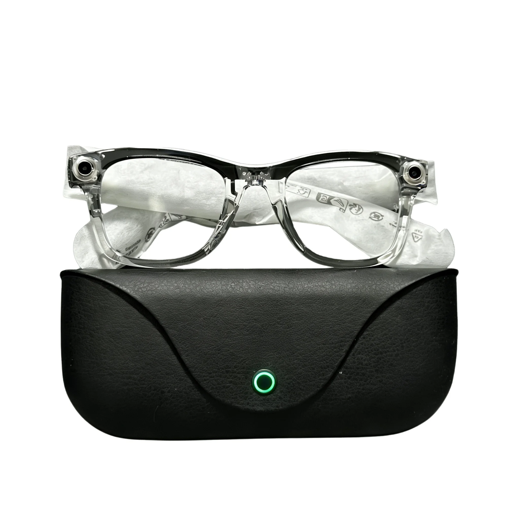 Meta Smart Glasses with Transitions Lenses Option Adaptive Photochromic Lenses Over 150 Custom Combinations Available Pack of 2 - Image 2