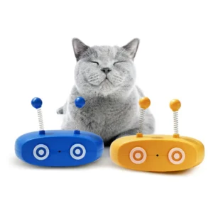 Automatic Rechargeable Interactive Laser Cat Toy with USB Charging for Indoor Play and Teasing