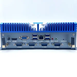Core I5-6200U RS232 RS485 USB LAN Qotom Fanless Industrial pc mini for Automation and POS Systems