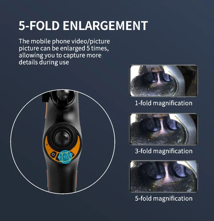 Car Inspection Endoscope Borescope Camera Portable HD Megapixel Camera Quickly generate detection report photo and video record - Image 4