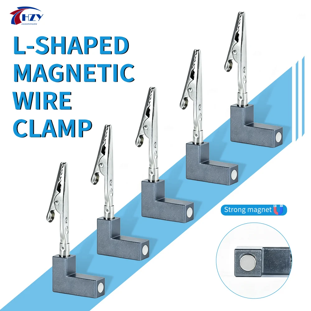 RED Strong Magnetic Suction Spring Clamp PCB Holder Fixture Circuit Board Electronic Repair Tool for Large PCB Soldering Repair - Image 2