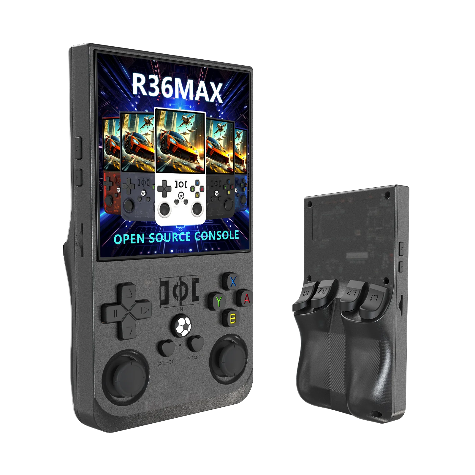 R36 MAX 720*720 Resolution Hand Held Game Console TV Classic Portable R36S Handheld Retro Game Console R36s 128gb