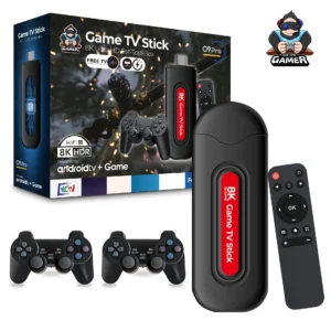 Ready to Ship Q9Pro H313 TV Game Console 4K 1GB RAM 8GB ROM Dual Wireless Controller EU/US Plug up to 64G TF Card