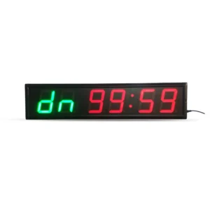 Hangzhou Hong Hao New Durable Electronic 6-bit Single-sided LED Digital Clock Boxing Fitness Timer Digital Timer Stopwatch Pack of 5