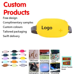 Factory Wholesale Silicone Pet Feeding Waist Bag Outdoor Portable Pet Training Treat Pouch