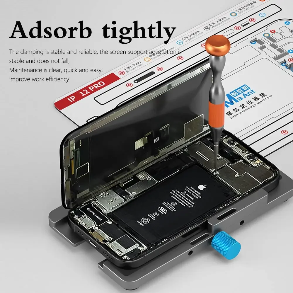 MaAnt Giant Pro MAX Stand Holder for Mobile Phone Motherboard Screen Battery Removal Repair Strong Suction Side Hanging Fixture - Image 4