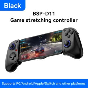 BSP D11/D11S Stretching Game Controller Hall Trigger Switch/PC Android IOS Bluetooth Streaming Controller