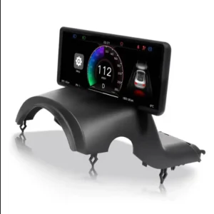 RTS 6.86'' Model 3 Model Y Dashboard Cluster HD LCD Digital Speedometer CarPlay Android Auto Safer Driving Upgrade for Tesla Pack of 2