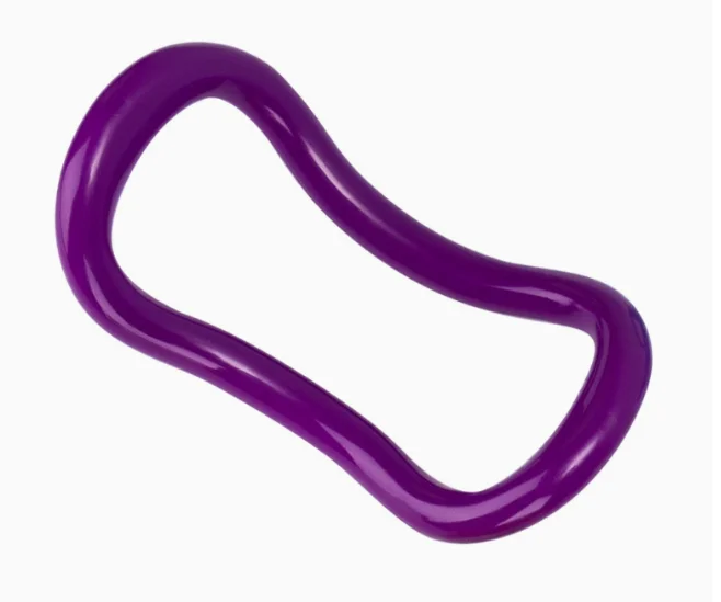 Custom Adjustable Durable Plastic Yoga Ring Private Label Pilates Accessories Pack of 10 - Image 2