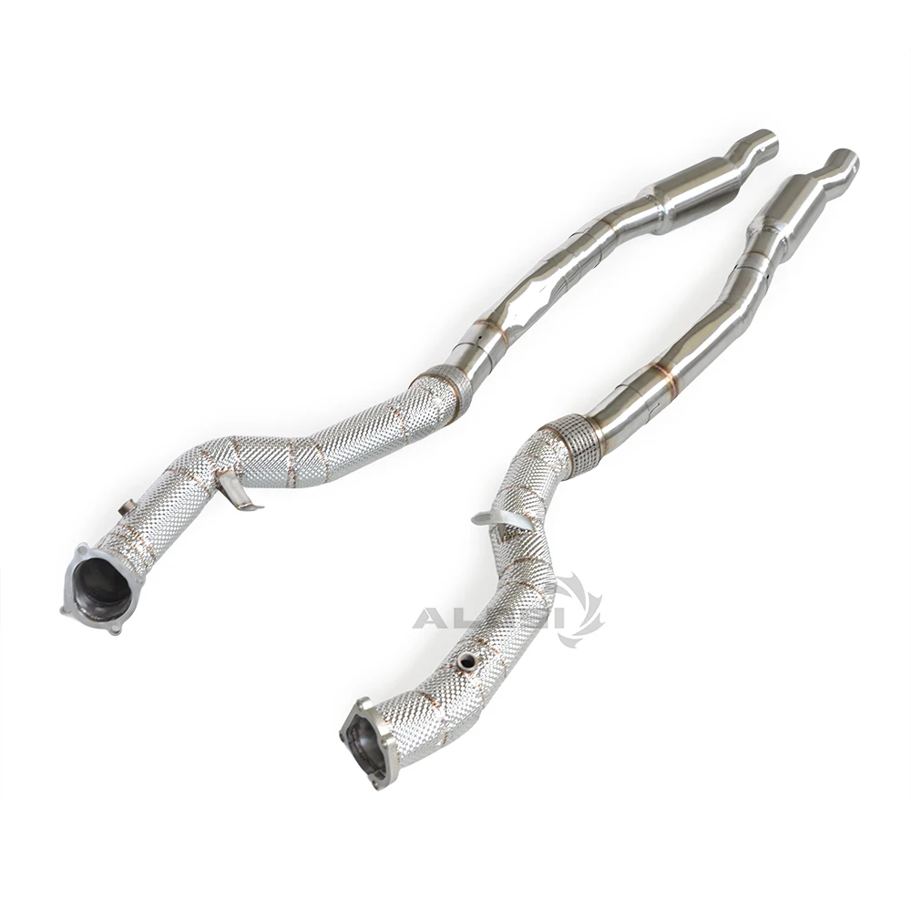 Car Downpipes for Bentley Flying Spur 5.0T 2013-2018 High-performance Exhaust Downpipes