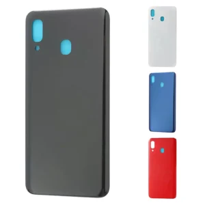Back Housing Battery Cover Replacement+Rear Camera Lens for Samsung Galaxy A20 A205 Pack of 40