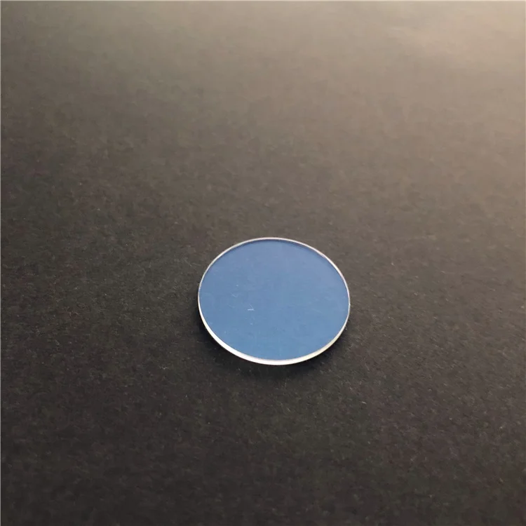 Double Side Blue AR Coated Optaical Sapphire Crystal Glass Lens 1mm Thickness 22mm Diameter for Camera and Watch Glass - Image 2