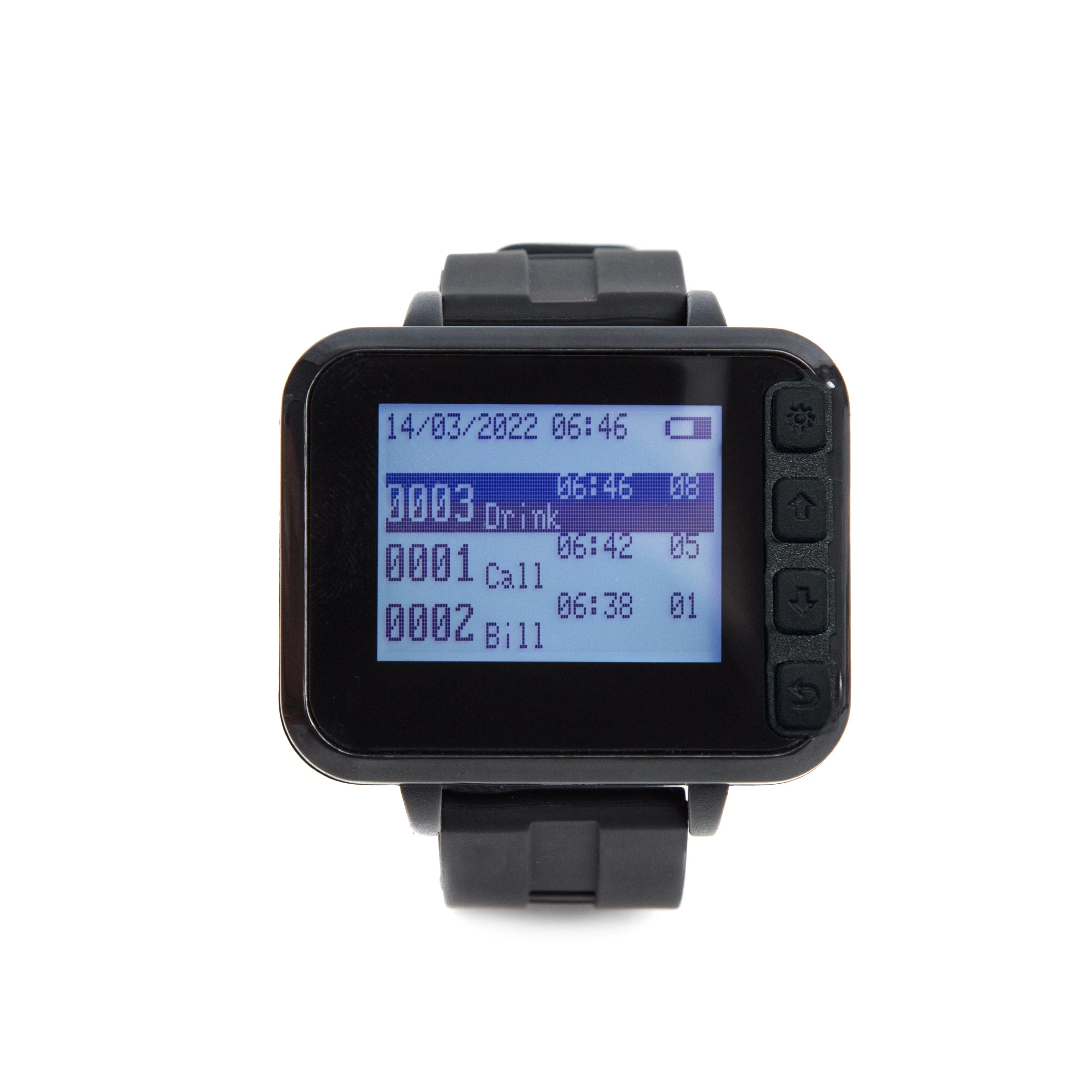 Ycall Brand Smart Watch Pager K-300plus Service Bell Restaurant Buzzers Pager Wireless Waiter Calling System
