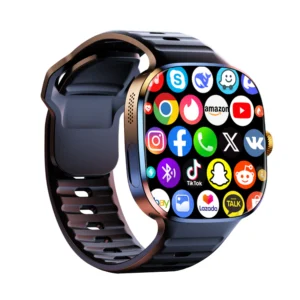M99 3+32GB Heart Rate Sports Android Smart Watch IP67 NFC Support Sim Card BT Video Call 4G Network Smartwatch for Women Men