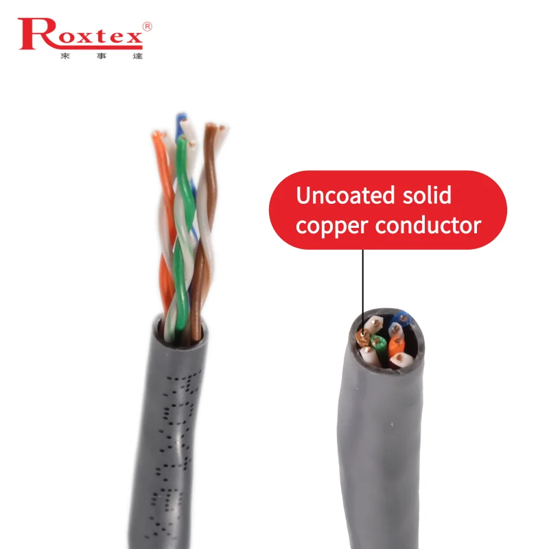 High-quality and low-cost flame-retardant data transmission cables CAT5e Lan cable Network cable - Image 3