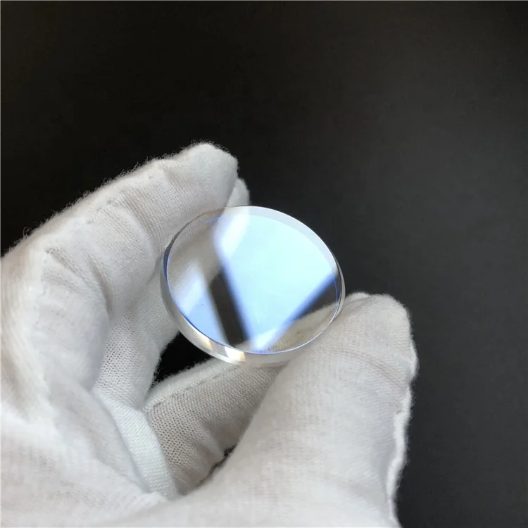 Double Side Blue AR Coated Optaical Sapphire Crystal Glass Lens 1mm Thickness 22mm Diameter for Camera and Watch Glass - Image 3