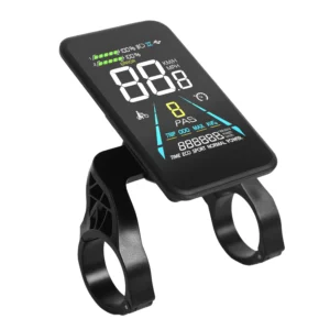 YOLIN LCD Display Mobile Devices Vertical Ebike Lcd Display 24V-60V YL-81F Colorful Cycling Computer With Charging Port