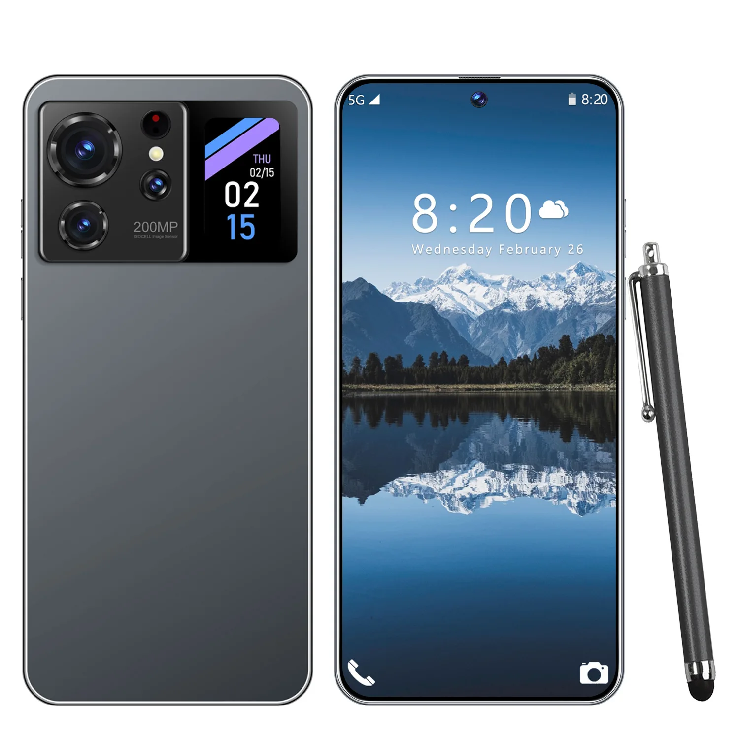 Crisp Details Note 40 Pro 16+1tb 5g-smartphone 7.3 Inch Unlocked Dual Card 5G Cellphone HD OEM New Smartphone Deal - Image 4