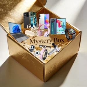 Lucky 5G Smartphone Auricular Y En Auriculares 5 Pieces Smartwatch Earphone Headset 100% Surprise Mysterious Box Christmas Gift