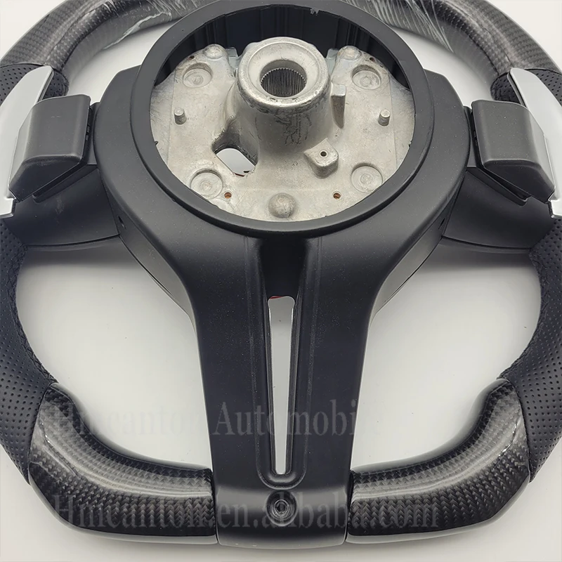 Explosive Models Carbon Fiber Led Perforated Leather for BMW 3 Series 5 Series F10 F20 F30 F90 F01 F02 Car Steering Wheel - Image 4