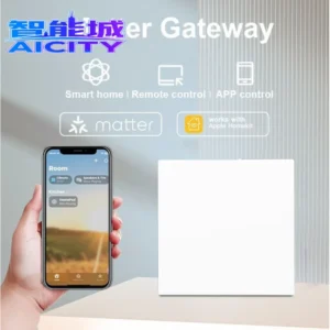 Tuya Matter Smart Home Gateway Hub Bridge Thread Alexa Google Home Smart Life App Control Zigbee Wi-Fi THP10-Z-X