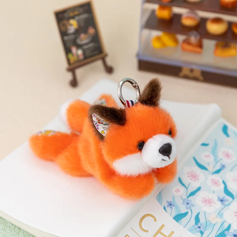 Brand New Floral Lying Series Plush Animal Pendant Doll with Scent Desktop Stress Relief Squeeze Pack of 10 - Image 2